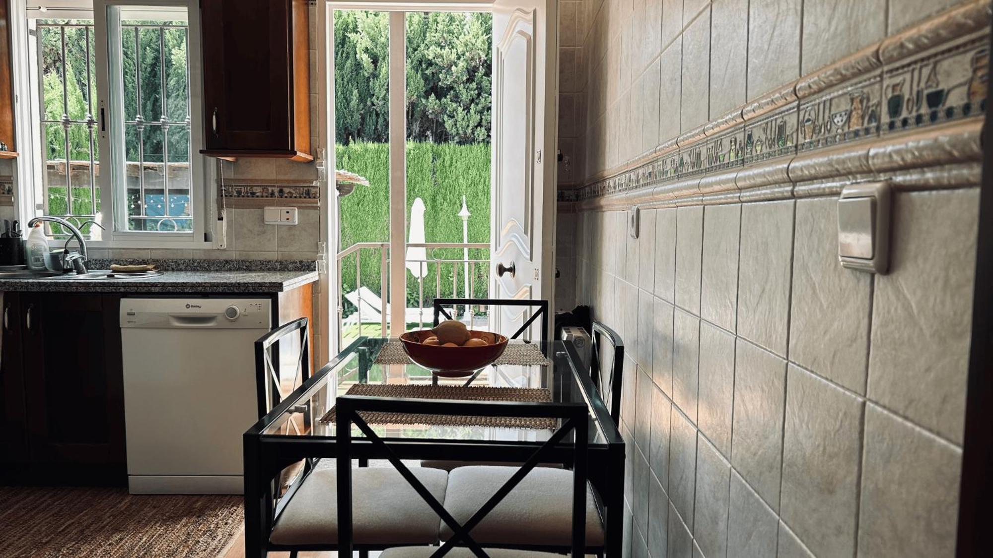 Extraordinaria Villa Con Piscina Y Chimenea Granada Bagian luar foto