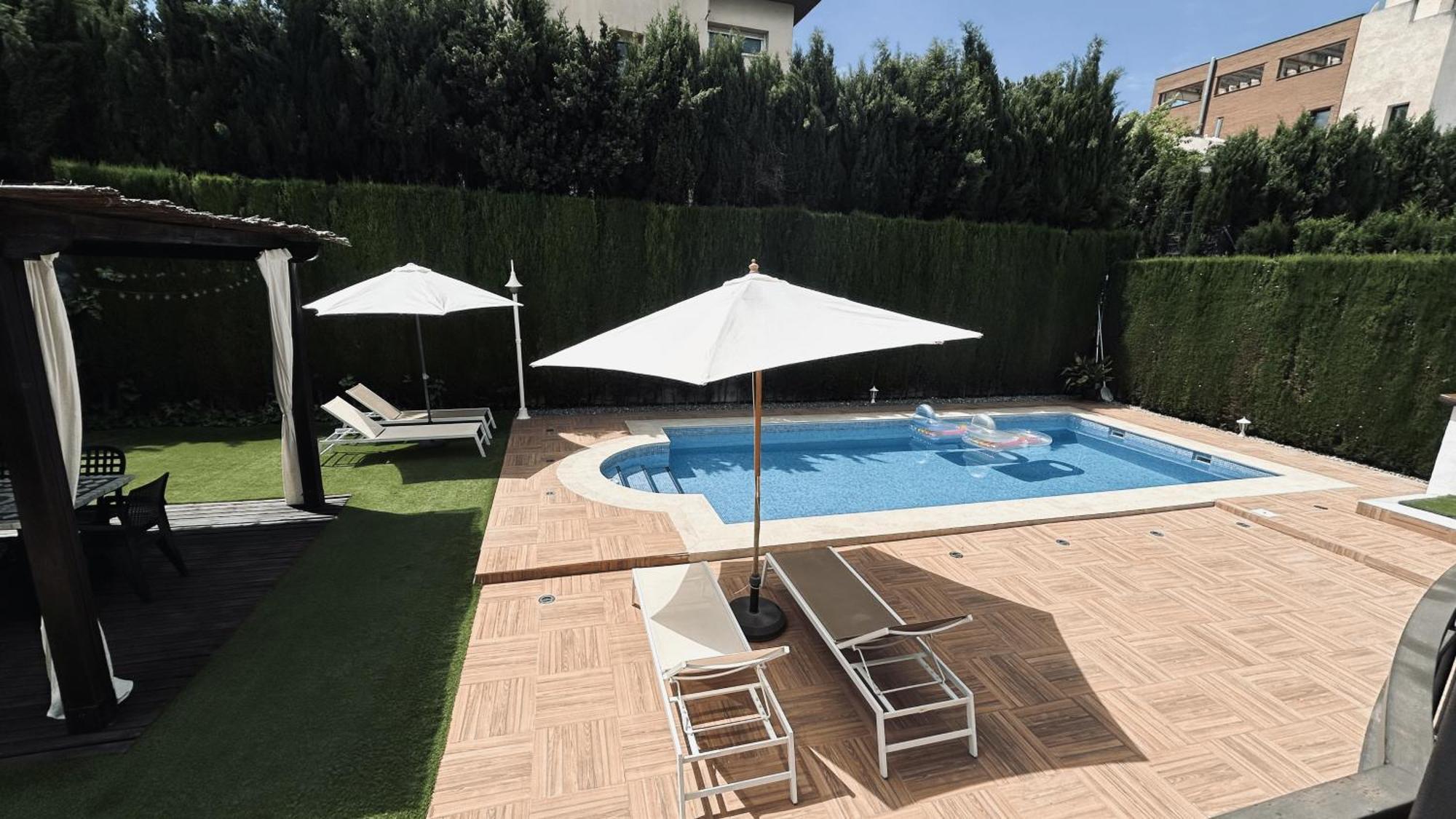 Extraordinaria Villa Con Piscina Y Chimenea Granada Bagian luar foto