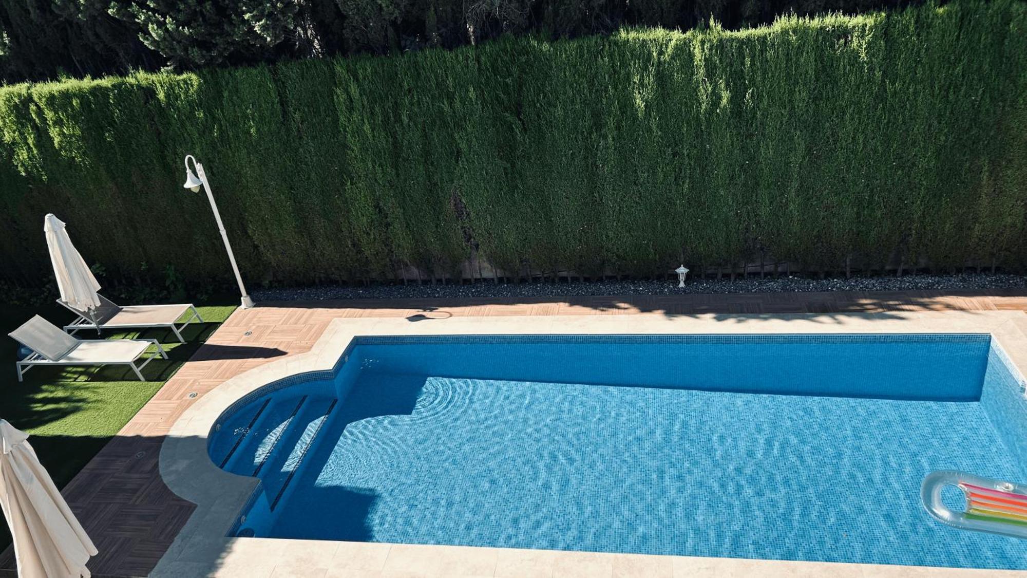 Extraordinaria Villa Con Piscina Y Chimenea Granada Bagian luar foto